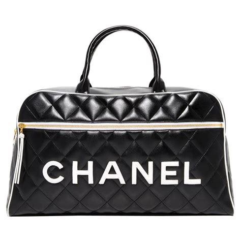 chanel duffle|chanel transparent tote bag.